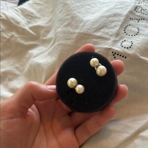 Elegant Pearl Stud Earrings